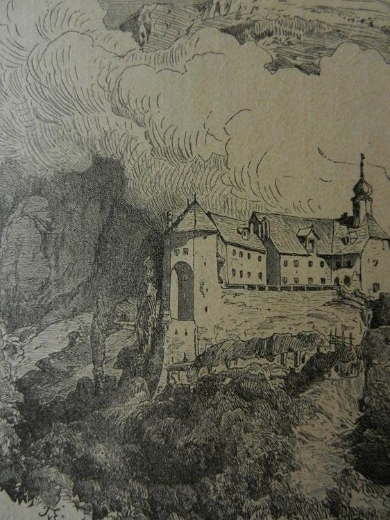 Incisioni: Burg Rhäzüns – Usato da Risch venduto da Rischli15 4