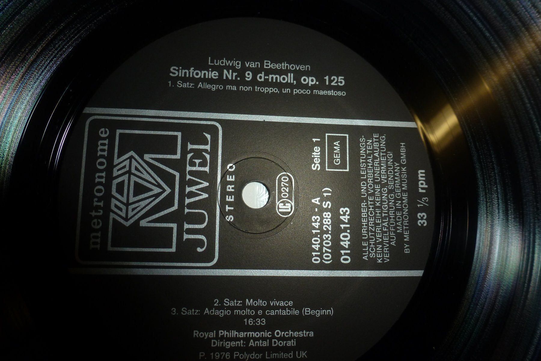 Dischi in vinile: Ludwig van Beethoven Royal Philharmonic – Usato da Emmen venduto da newdeal1970 4