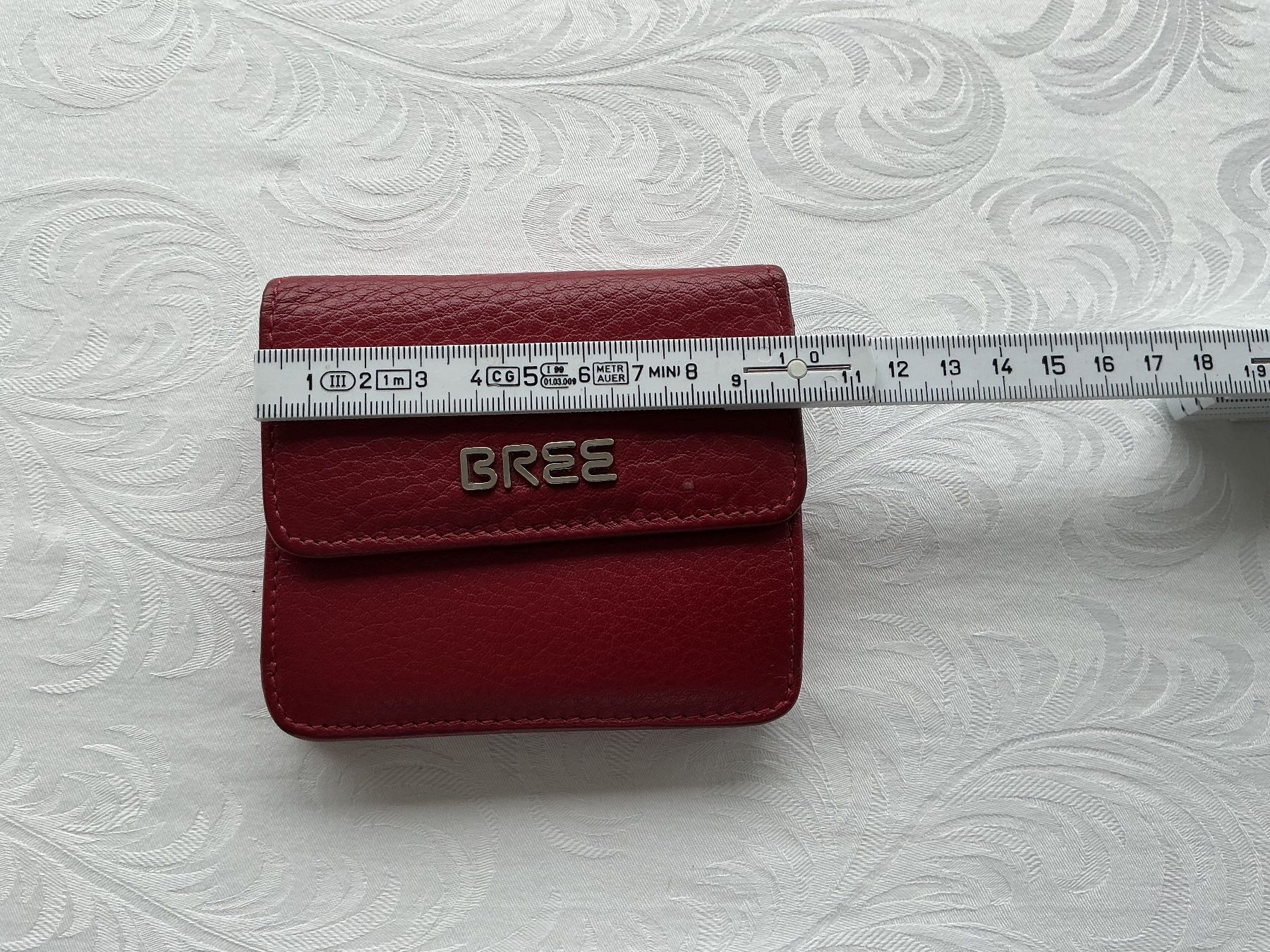 Bree Portamonete: BREE Portemonnaie Leder Rot. – Usato da Urdorf venduto da eneri56 5