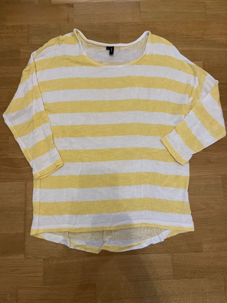 Maglioni & Felpe: VERO MODA Pullover, gelb/weiss, Gr. xS – Usato da Uetendorf venduto da Sven_85