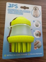Tierbürste Hundebürste Shampoobehälter 2in1 NEU