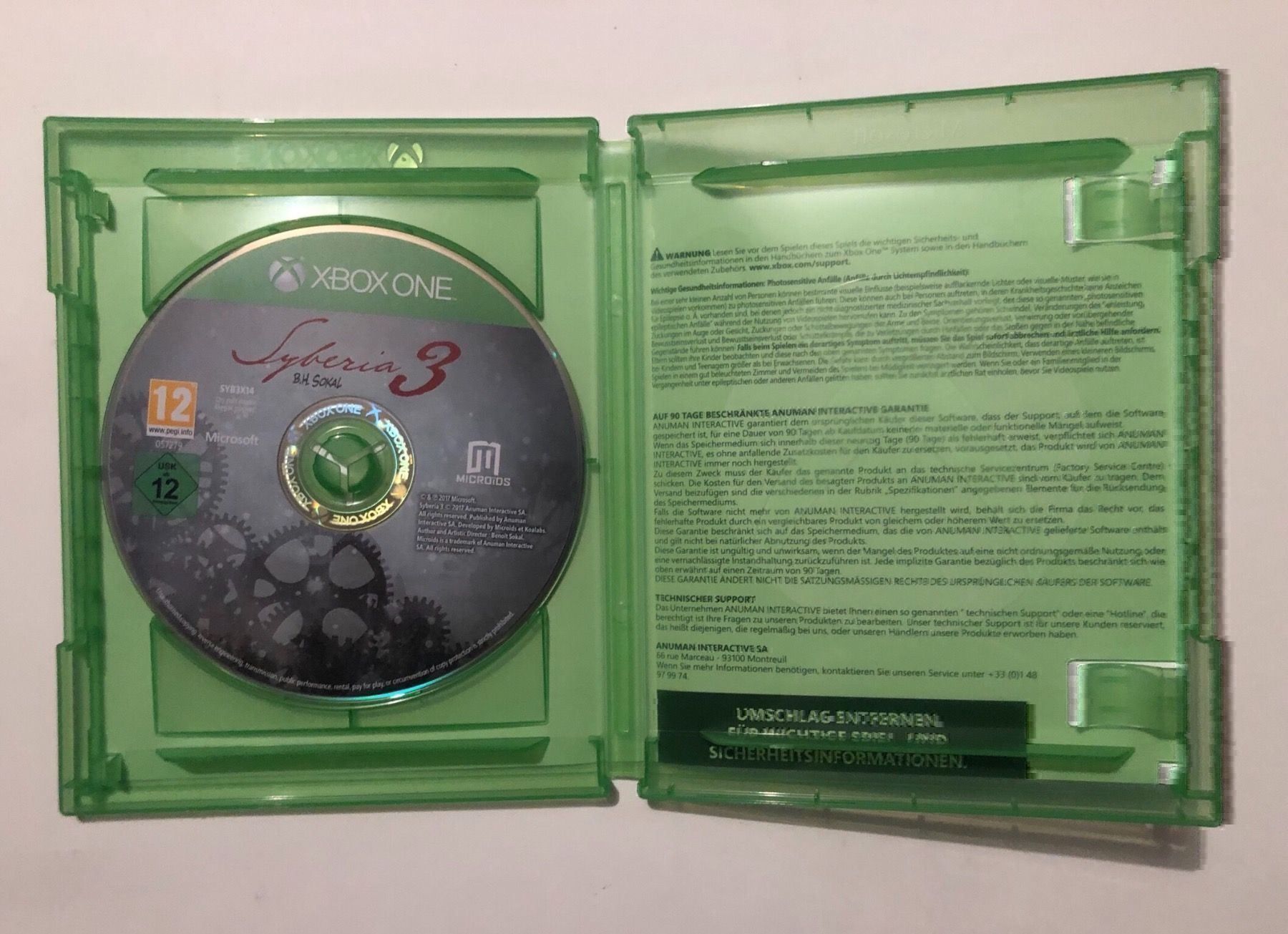 Jeux: Syberia 3 Xbox one – D'occasion à Kestenholz par Mad18 2