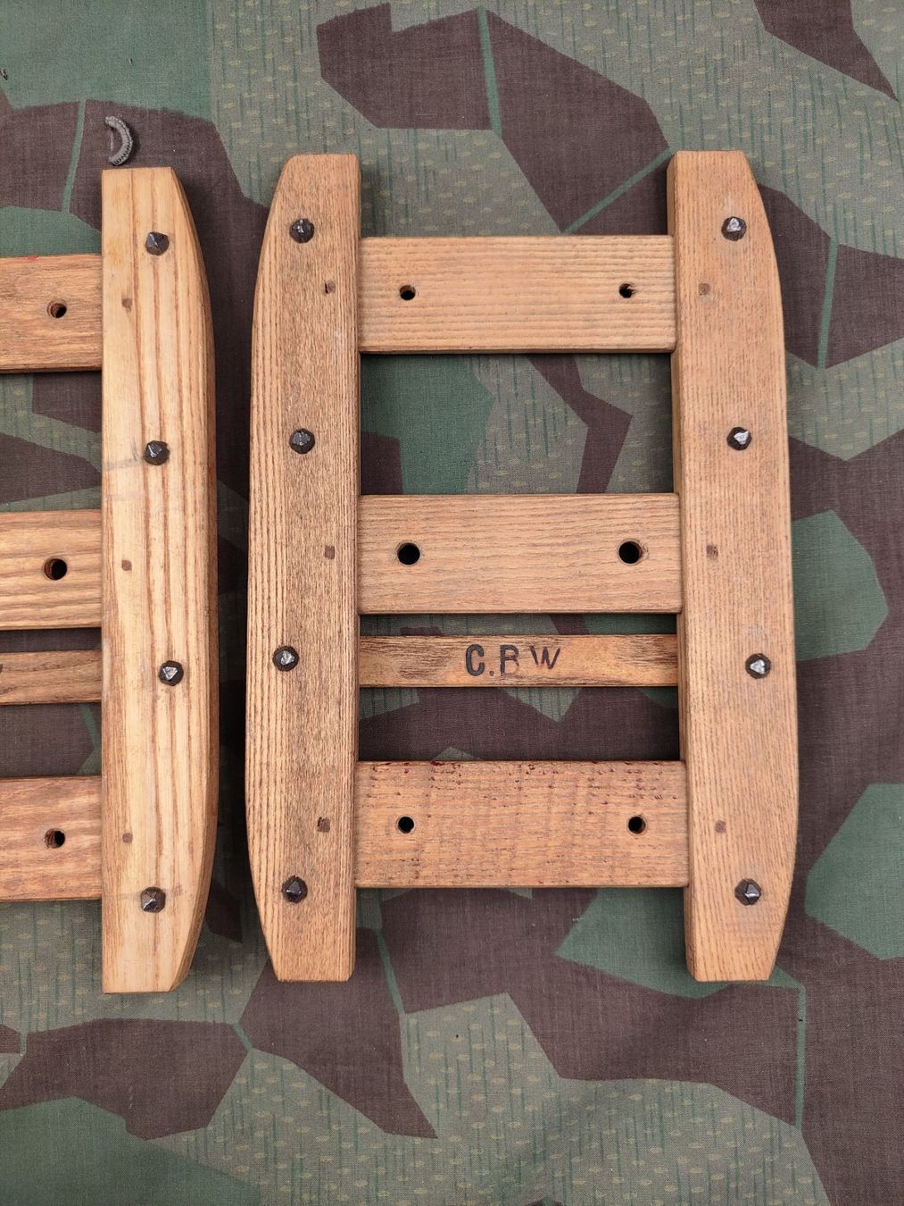 Schweizer Armee Uniformi: Schneeschuhe (Schneebretter) – Usato da Bauma venduto da SwissMilitaria 2