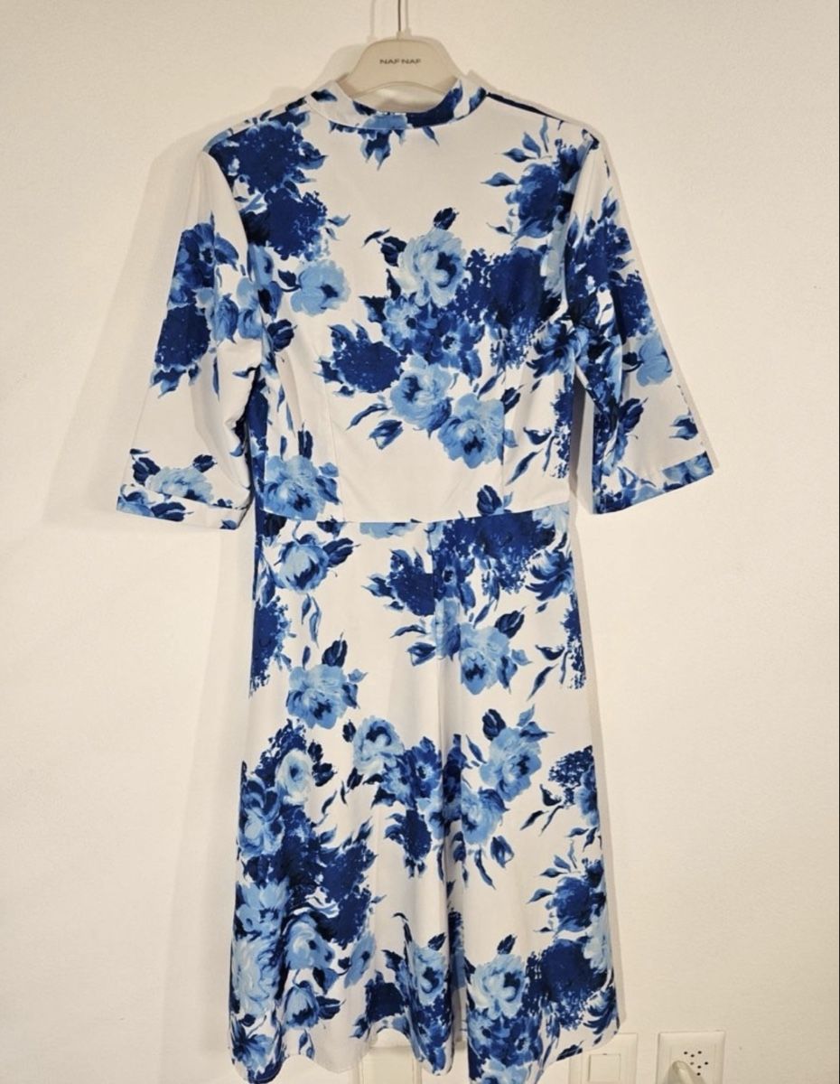 Vestiti: Blaues Sommerkleid, Blümchen, Gr. M – Nuovo (secondo la descrizione) da Schaffhausen venduto da Fundperle 3