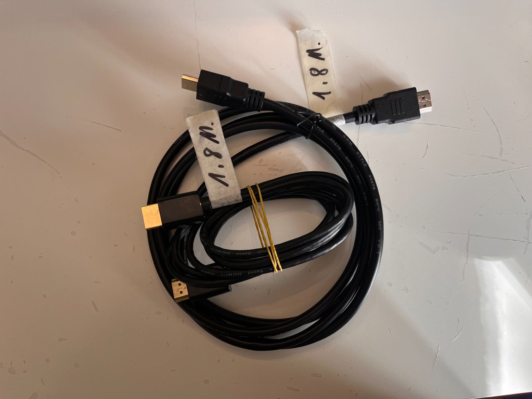 Kabel: HDMI-Kabel 1.8 Meter – Gebraucht aus Bern von PJB