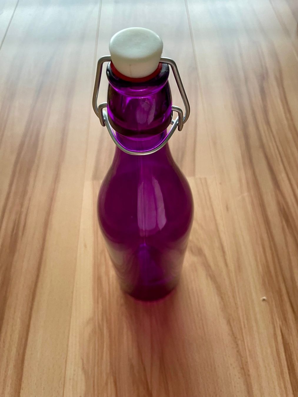 Borracce & Thermos: Lila Glasflasche – Nuovo (secondo la descrizione) da Zug venduto da mon_8wg6 1