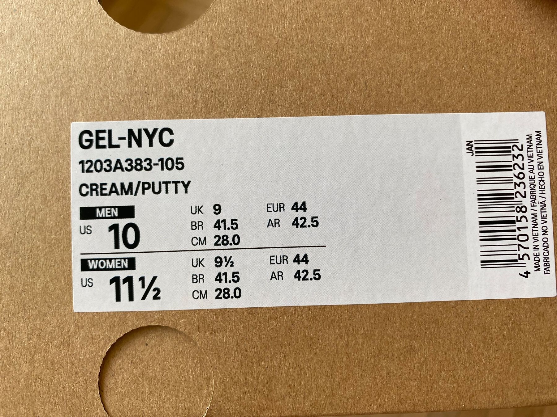 Asics Herrenschuhe: Asics Gel-Nyc Sneaker Gr. 44 neu – Neu und originalverpackt aus Bern von kat_d9p5 4