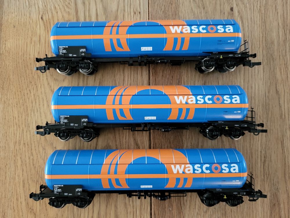 Set 2 Wagons-citerne IGRA Model Wascosa Pannonia - échelle DC, Neuf