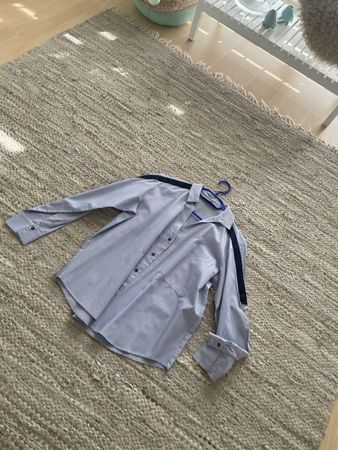 Zara Hemd  Streifen Blau Damen Gr. S. Neu!!