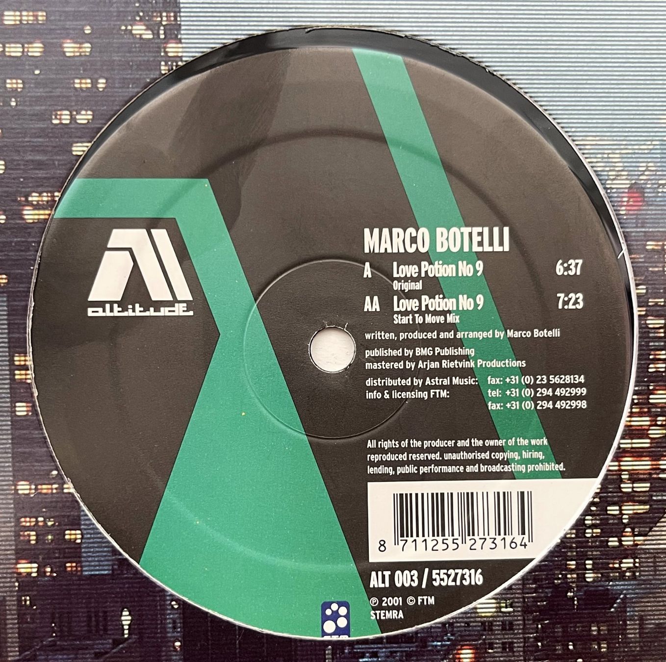 Dischi in vinile: Marco Botelli – Love Potion No 9 - Vinyl – Usato da Oftringen venduto da Vucki 1