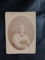 Antike Fotografie, Portrait einer Dame, um 1900