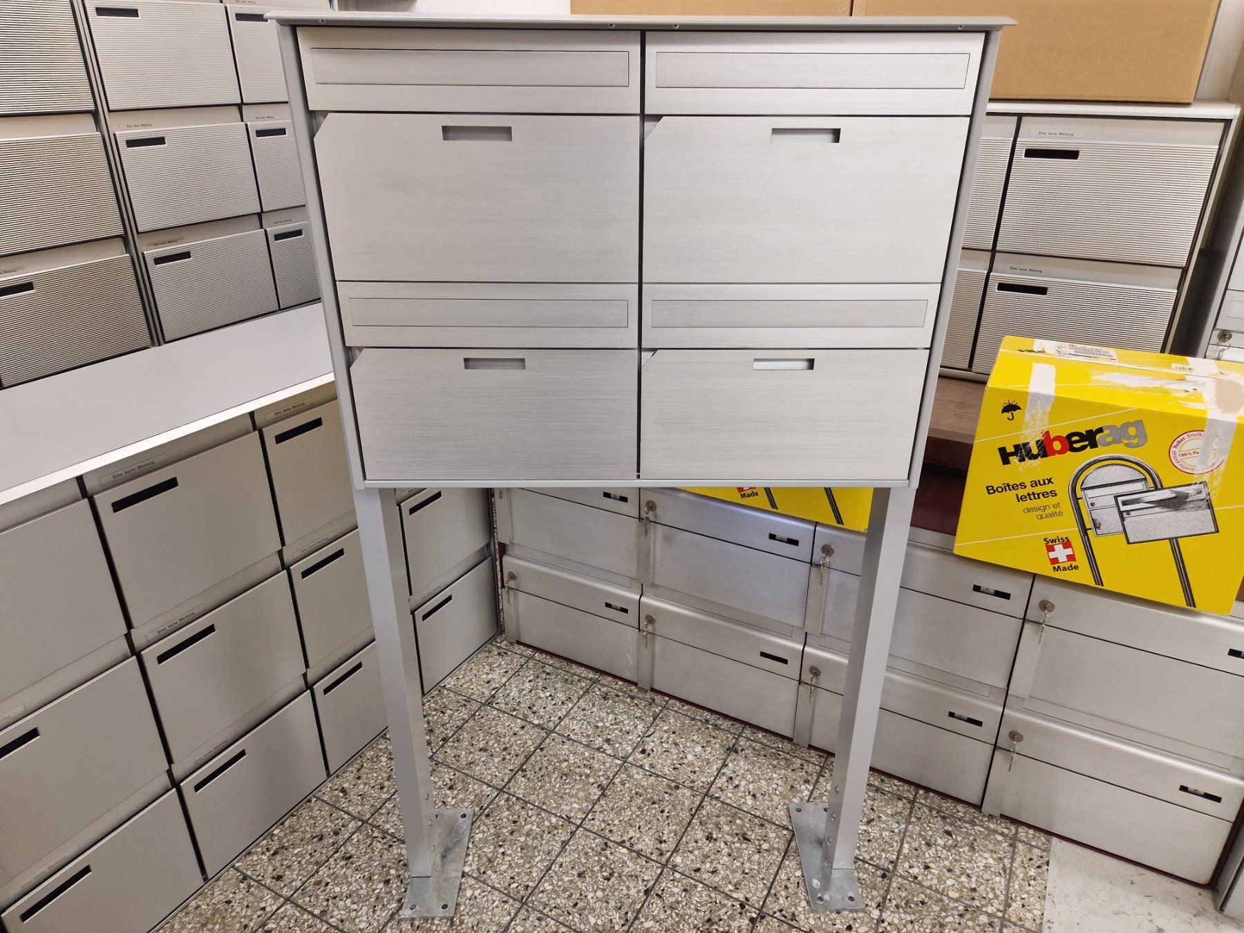 Altro per la casa: 4-er Standbriefkasten (Huber) – Nuovo (secondo la descrizione) da Wiler b.Utzenstorf venduto da bamaa-shop 1