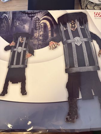 Halloween Kostüm “Caged” Gefangener Zombie – Grösse L/XL