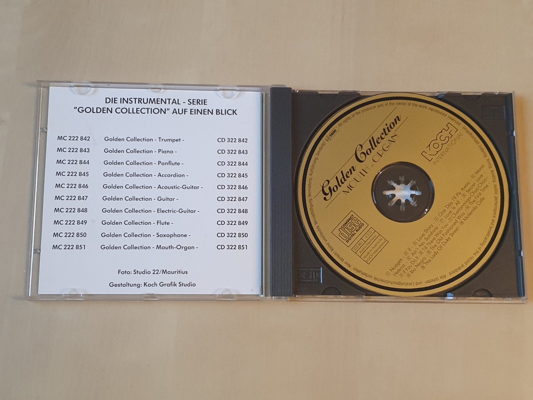 CDs: Golden Collection Mouth Organ – D'occasion à Stansstad par collectorsshop 2