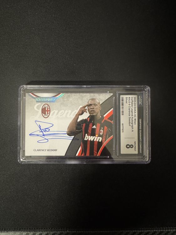 Carte Autographiée Olivier Giroud - AC Milan / Équipe De France - Panini Goal Machine Signée Main