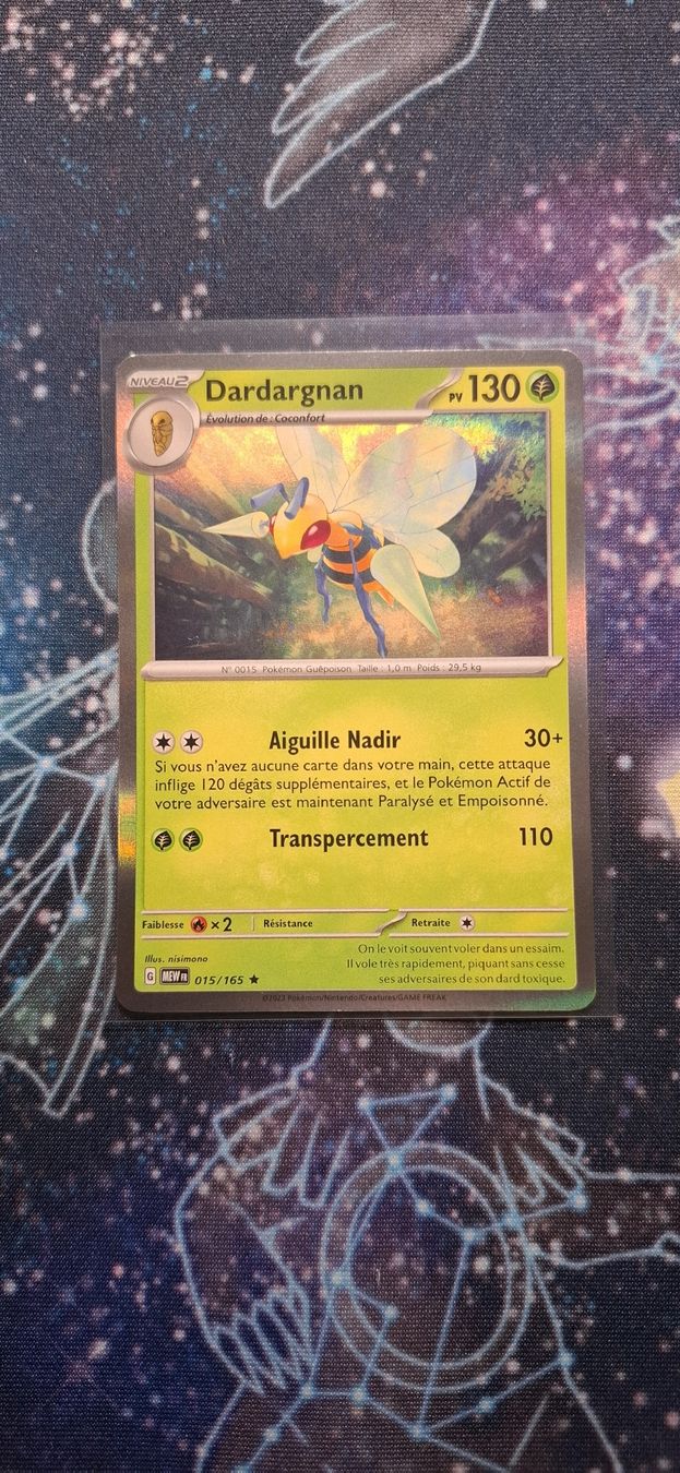 Pokémon Carte collezionabili: Dardargnan Holo - MEW 015/165 FR – Nuovo (secondo la descrizione) da Petit-Lancy venduto da Kara_TCG 1