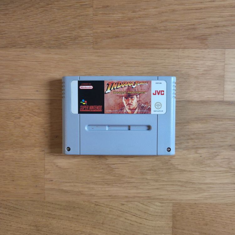 Indiana Jones Greatest Adventures Super Nintendo SNES JVC (Gebraucht ...