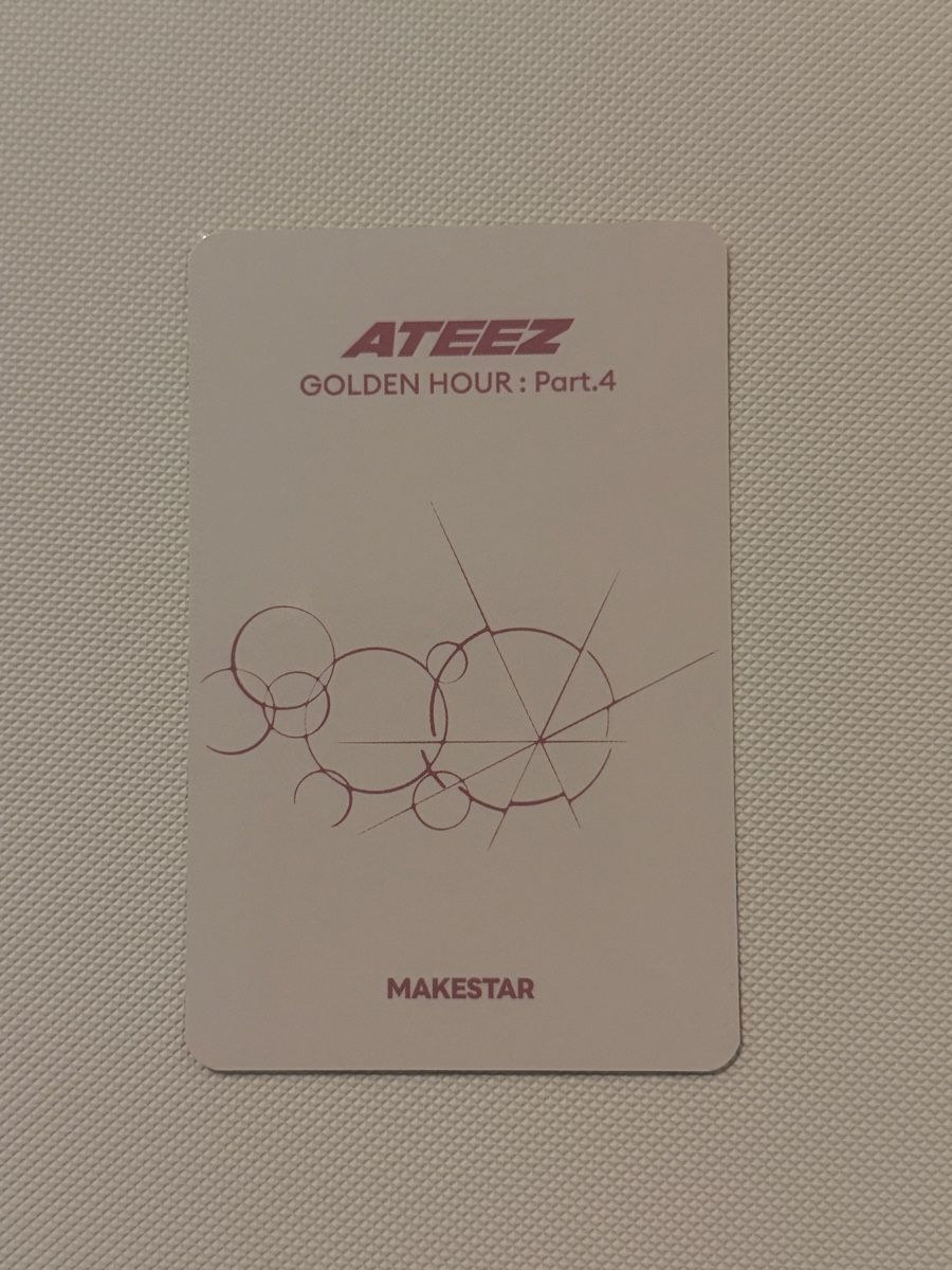 Carte collezionabili: ateez san photocard  – Usato da Figino venduto da 1024sells 1