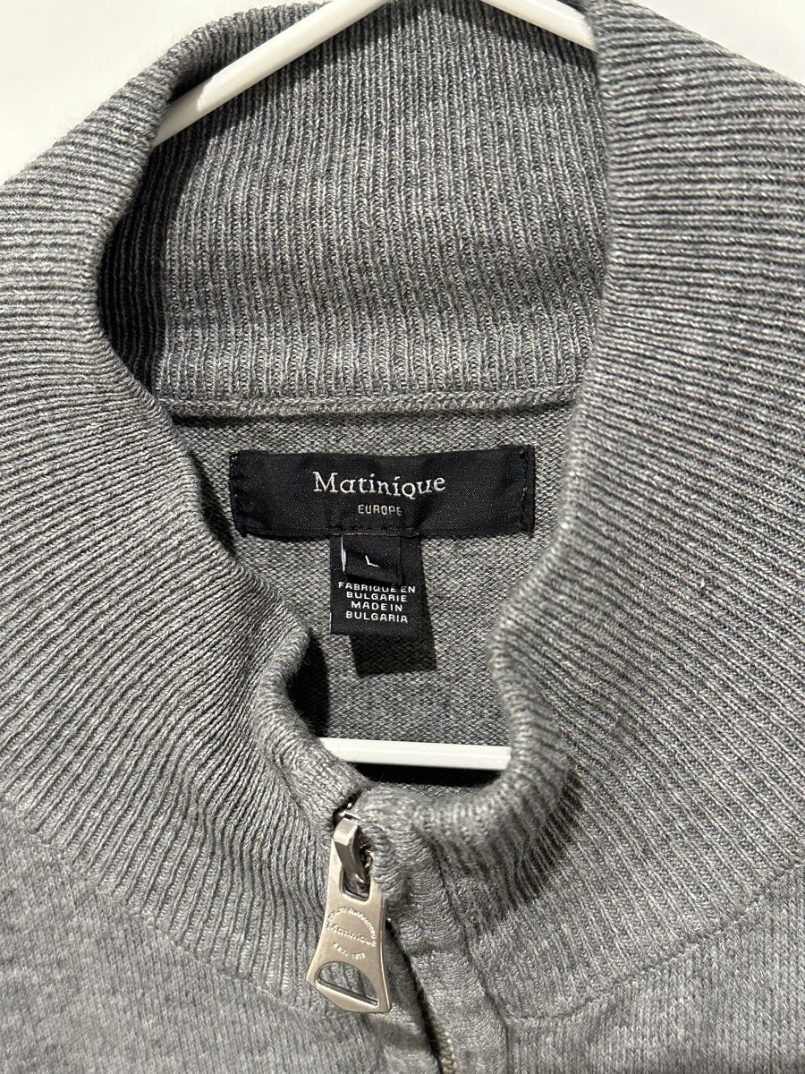 Pullover & Sweatshirts: Matinique Zip-Pullover grau Gr. L – Gebraucht aus Zürich von gsc_8hmm 1