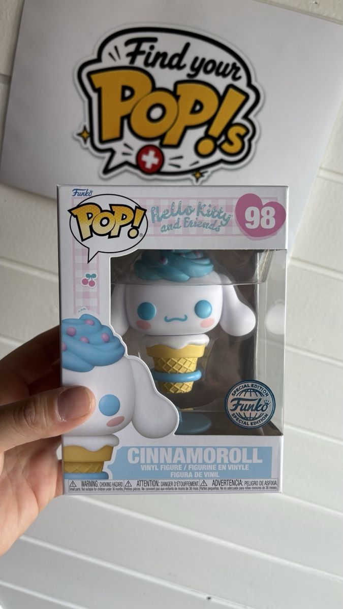 Funko Statuette: Funko POP! Cinnamoroll #98 Hello Kitty & Friends – Nuovo (secondo la descrizione) da Büren an der Aare venduto da FindyourPops