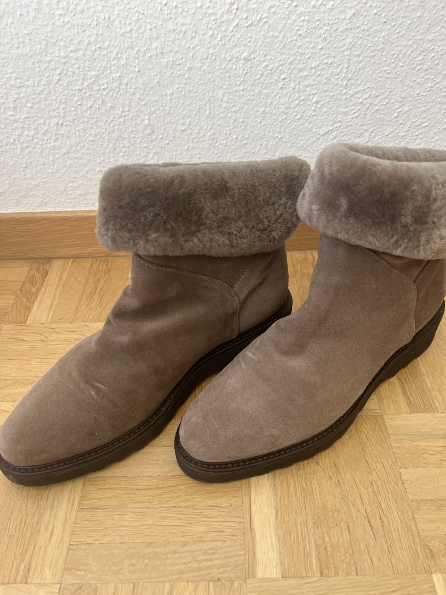 Scarpe da donna: Warme Winterboots Wildleder Gr.39 – Usato da St. Moritz venduto da vika55 4