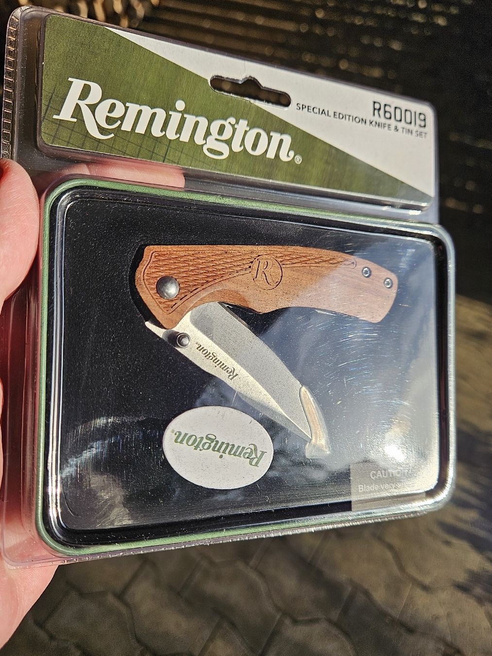 Coltelli tascabile: REMINGTON JAGDT MESSER /LADEN NEU. – Nuovo e nell'imballaggio originale da Maschwanden venduto da OliverM05