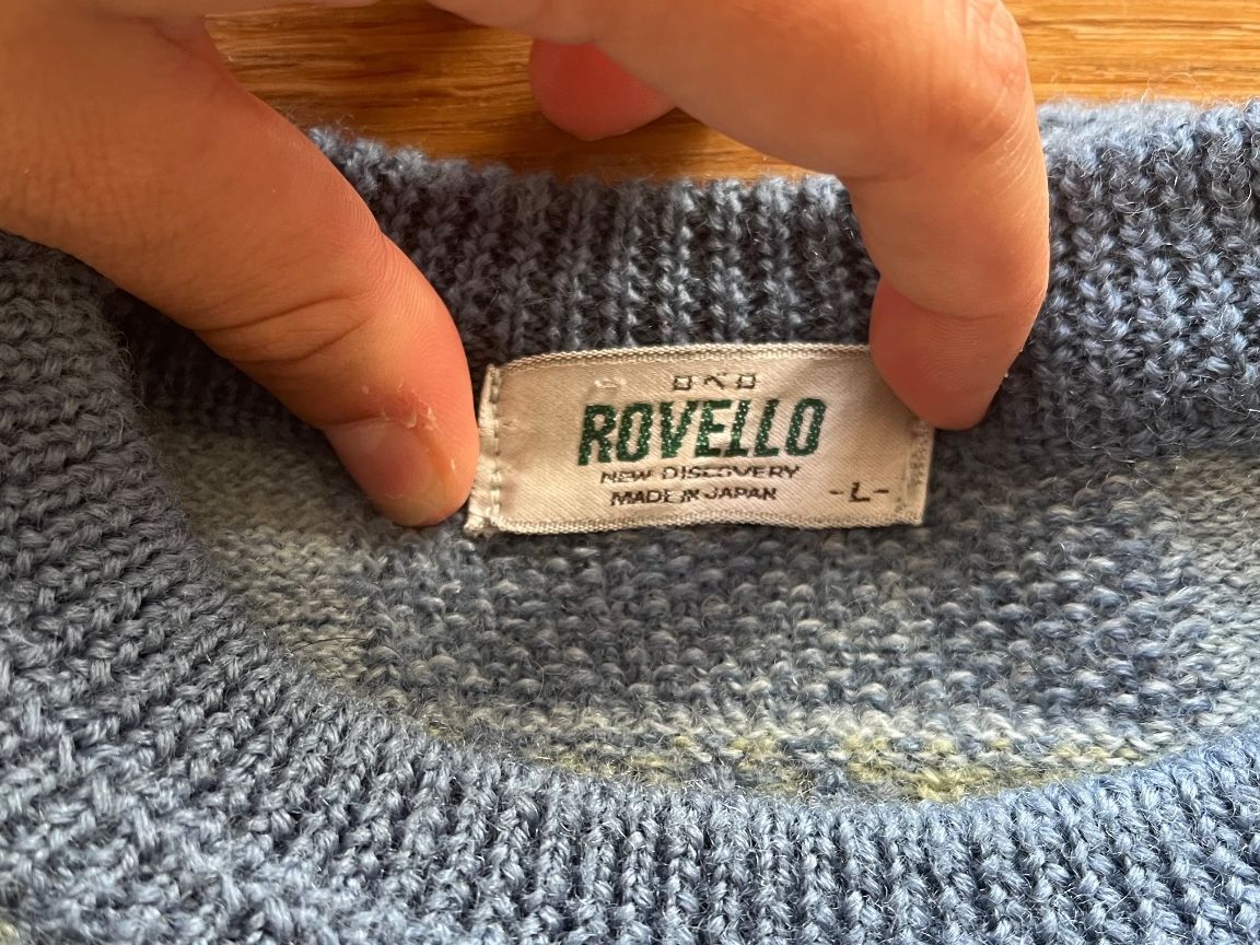 Maglioni & Felpe: blau-gelb-brauner Strickpullover von Rovello – Usato da Bern venduto da jul_kzi 1