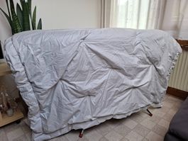 Duvet, 80% Alpaka-  und 20% Schafwolle