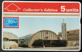Telefonkarte Gibraltar GIB-30 St Theresa Church ungebraucht