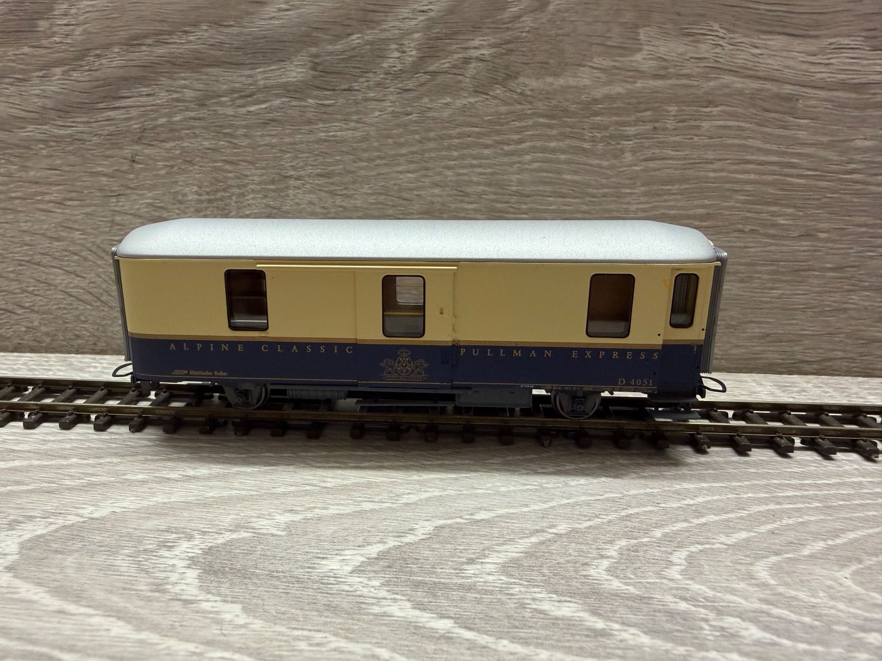 Bemo Modellini di ferrovie: RhB Salonwagen H0m – Usato da Kiesen venduto da Alaskamich 1