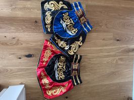 Muay Thai Shorts original aus Thailand, ungetragen