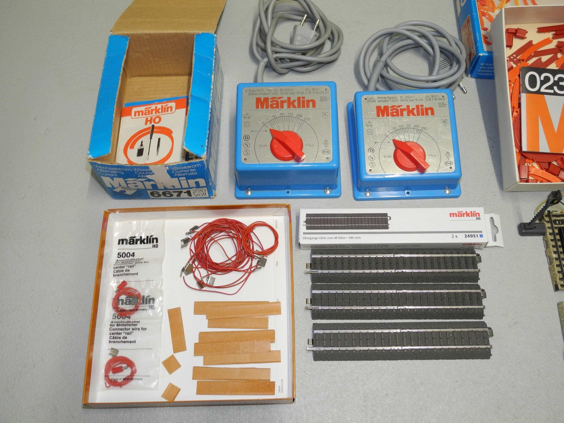 Märklin Modellini di ferrovie: Märklin HO M-Gleis Konvolut – Usato da Güttingen venduto da romli 1