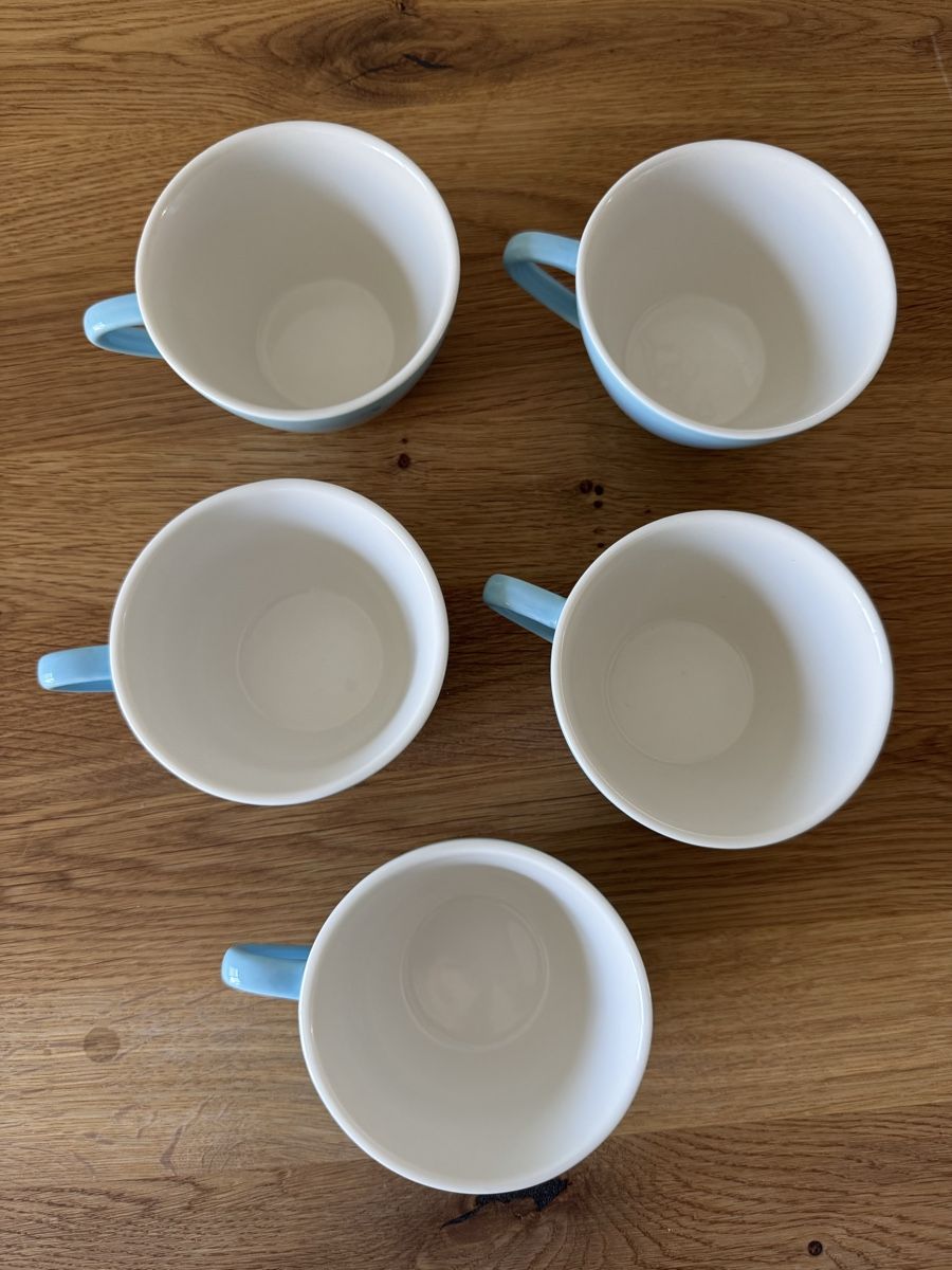 Rössler Tasses: 5x Rößler Taßen hellblau – D'occasion à Buchrain par Jasikistler 2