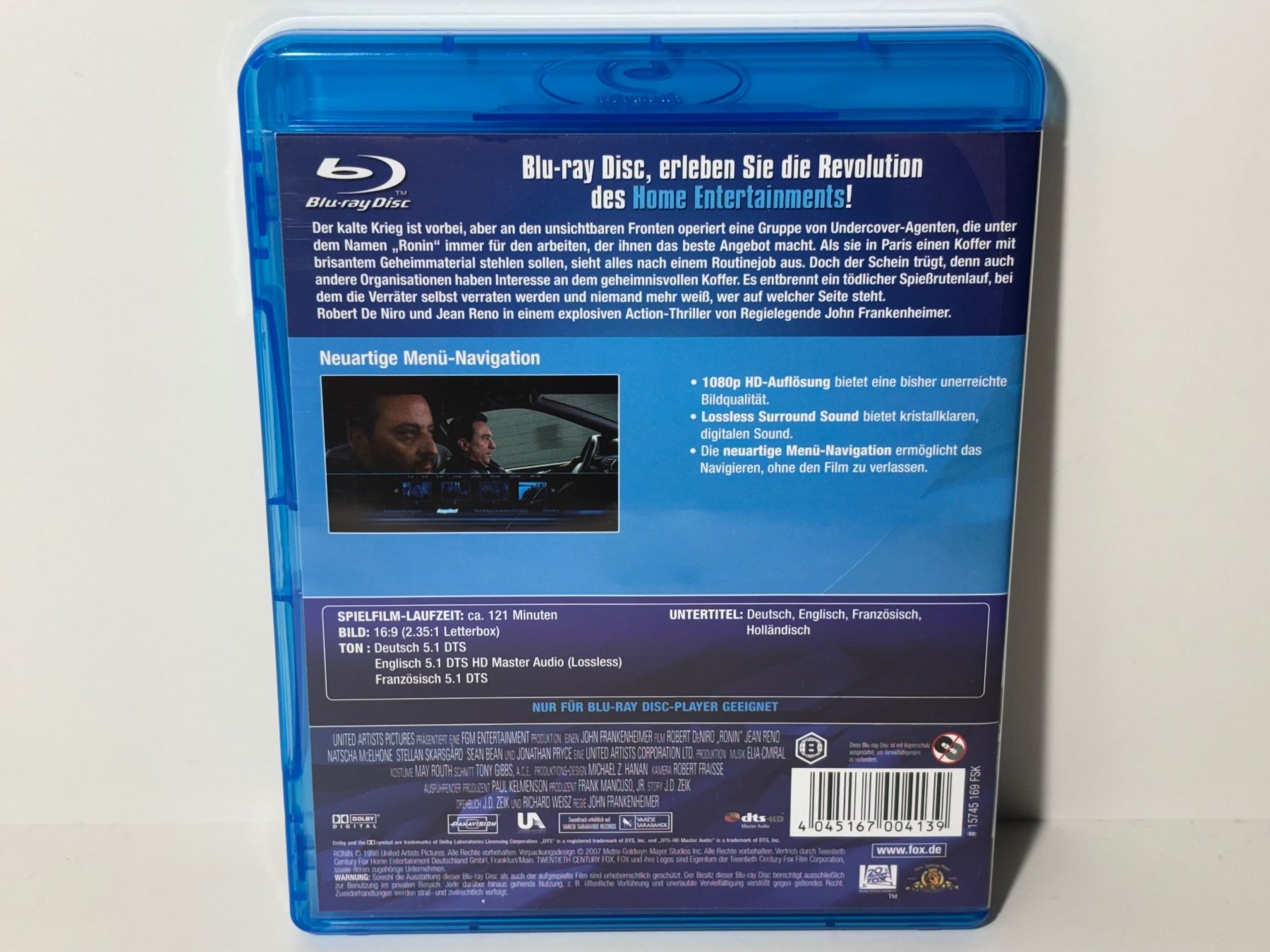 Tutti i DVDs: Ronin - Jeder ist käuflich Blu Ray – Usato da Wilderswil venduto da Mr.Fury 1