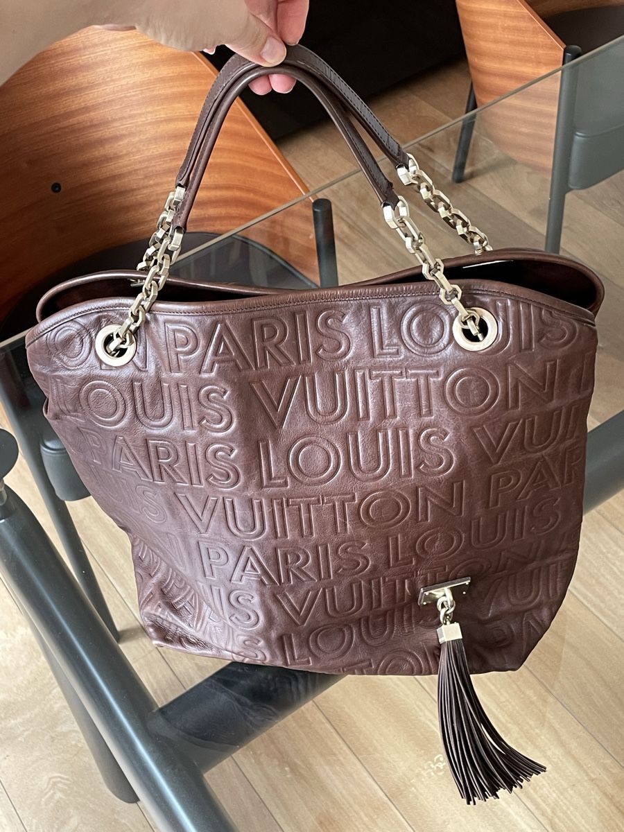 Louis Vuitton Taschen für Damen: Louis Vuitton Whisper GM chocolate - limited edition – Gebraucht aus Cologny von Jul_ez 1