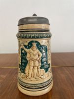 Bierkrug "Hoch Lebe Das Edle Handwerk Der Tüncher" um 1900