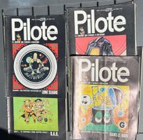 Lot de 15 magazines Pilote - 1972