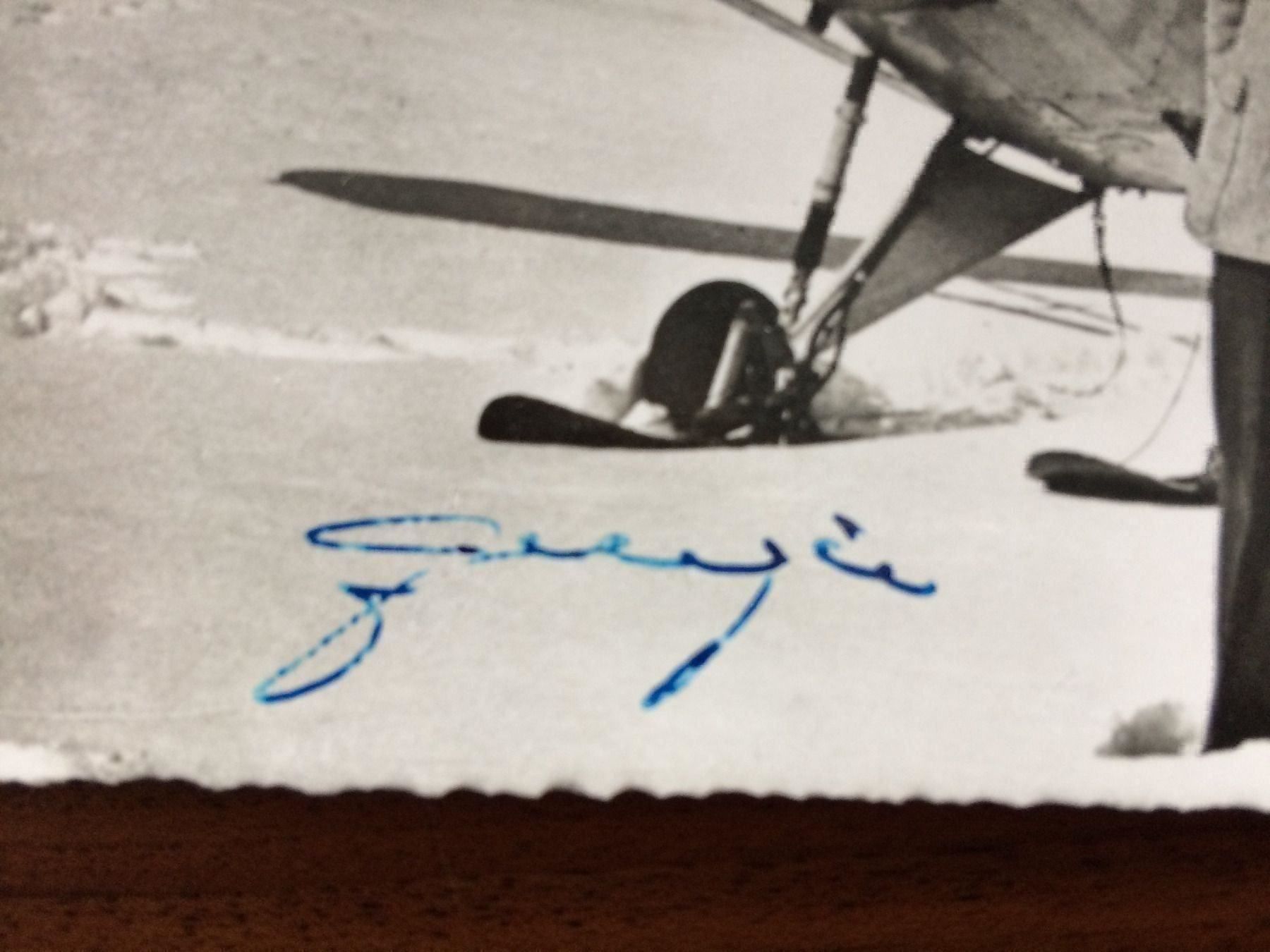 Poster & Bilder: Foto mit Visum Gletscherpilot H. Geiger – Neu (gemäss Beschreibung) aus Birrwil von Mischabel1 1