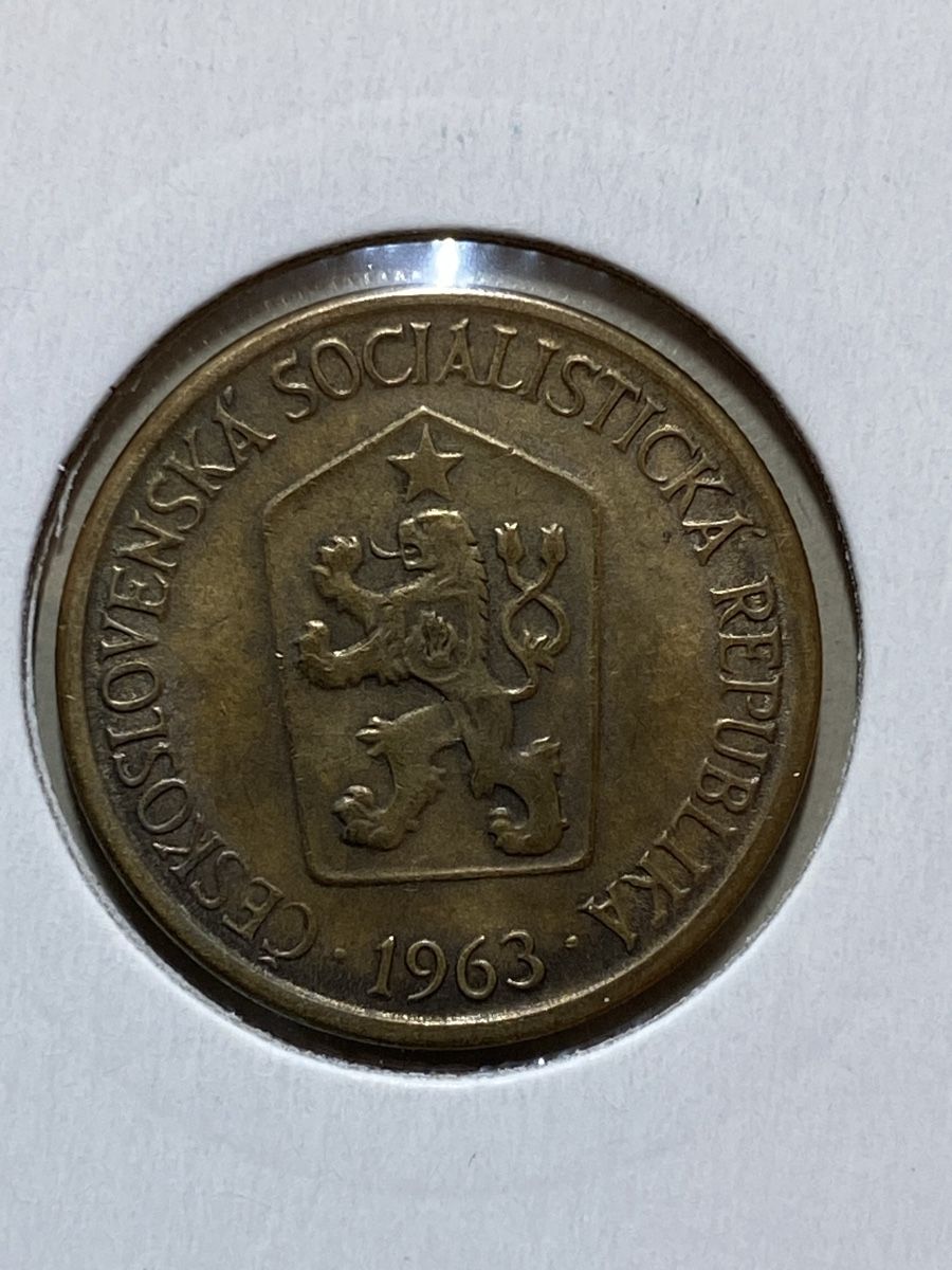 Tutti le monete: Ex Czek - 1 kc - 1963 – Usato da Payerne venduto da Mike1682 1