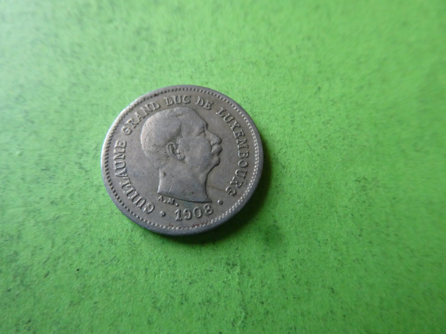 Tutti le monete: Luxemburg 1908, 5 Cents – Usato da Hinterforst venduto da Rohusri