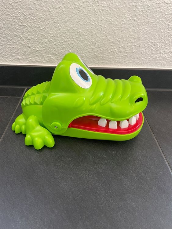 2 Stück Croco Dentist Spiel – Geschicklichkeitsspiel Mit Hai-Krokodil, Beißendes Zahnspiel Für Kinder Ab 3, Familienspiel
