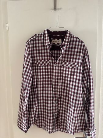 Herren Hemd River Island Grösse L kariert