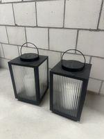 2 x Windlichter mit Fernbedienung 