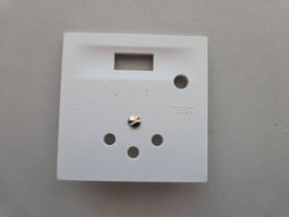 Abdeckung Steckdose weiss für FI Schalter T13 gebraucht