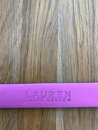 Damengurt von Ralph Lauren,Lackleder,schwarz