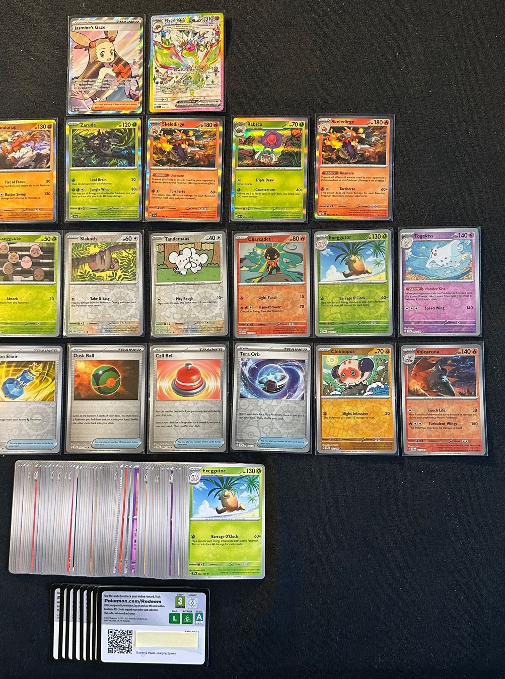 Pokémon Carte collezionabili: SURGING SPARKS POKEMON SAMMLUNG ENGLISH – Nuovo (secondo la descrizione) da Binz venduto da Cediboy 2