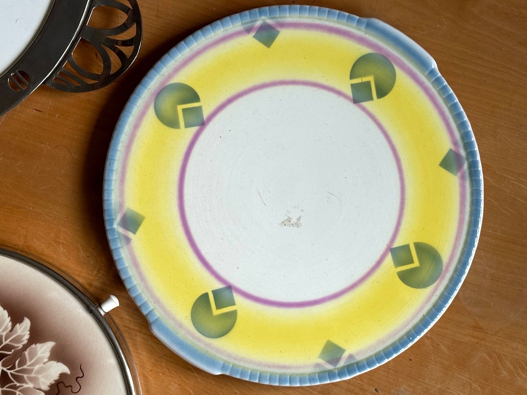 Piatti di portata: 5 antike Servierteller, Tablets Art Deco – Usato da Seltisberg venduto da quadartswiss 4