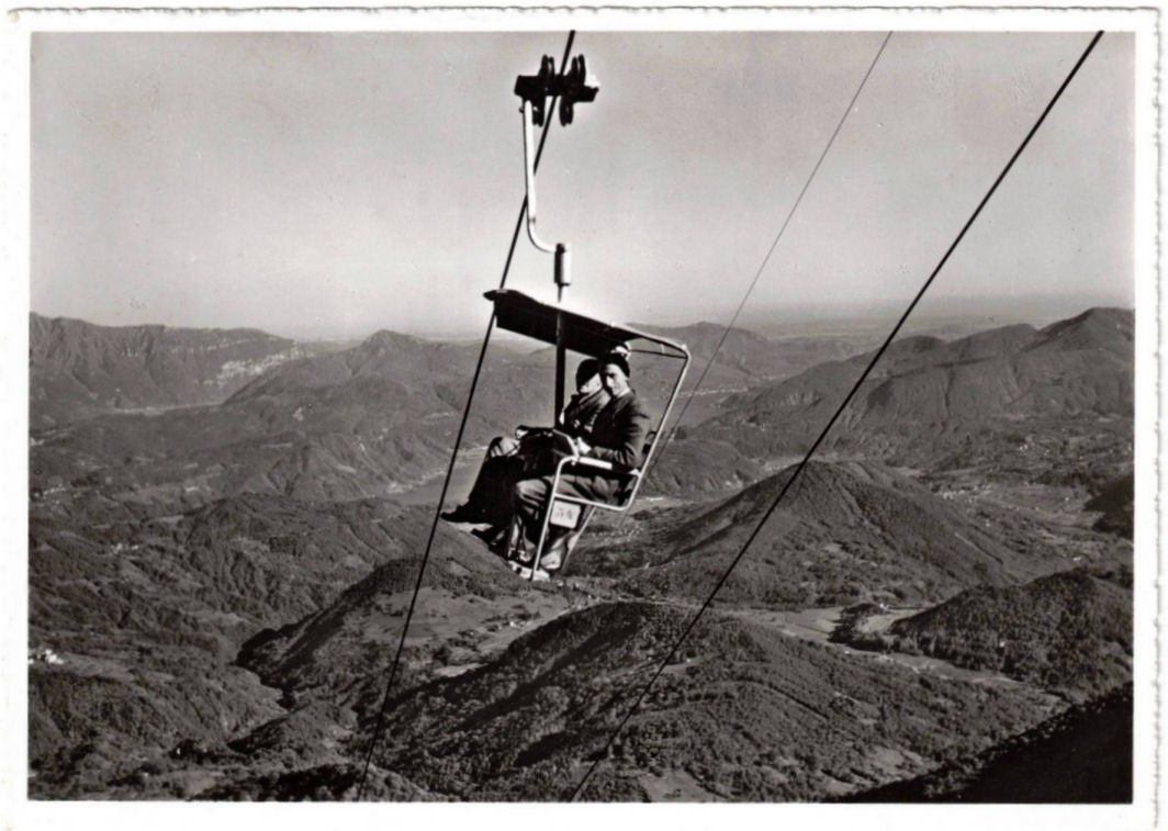 Cartoline postali: Miglieglia - Sessellift Monte Lema – Usato da Binningen venduto da Mountainrider