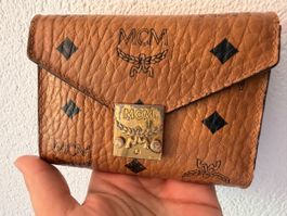 MCM Portemonnaie Leder braun