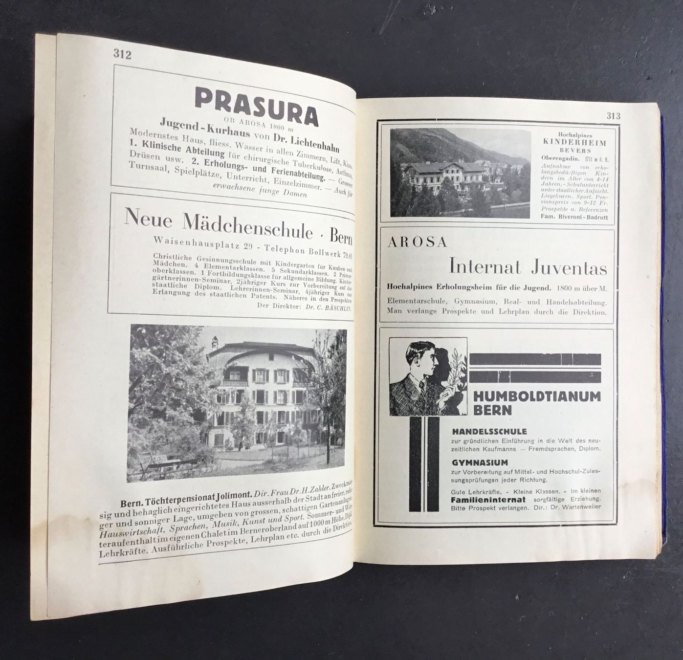 Bücher: Die Schweiz, Reisehandbuch 1932, mit div.Karten – Gebraucht aus Eggersriet von Wiese61 9